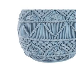 Beliani Poef KAYSERI - Blauw Katoen 9 Beliani Poef KAYSERI - Blauw Katoen -ZitMeester ComfortDesign 01bc7dc2f6204d3da530b439c078f677