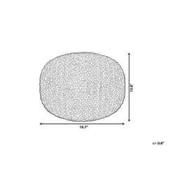 Beliani Poef CONRAD - Geel Katoen 8 Beliani Poef CONRAD - Geel Katoen -ZitMeester ComfortDesign 0219e217beab4def849c7616452448c5