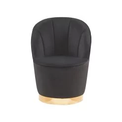 Beliani Fauteuil ALBY - Zwart Fluweel 9 Beliani Fauteuil ALBY - Zwart Fluweel -ZitMeester ComfortDesign 0a4c5f3a2e2d485390f0ecba20e53c45