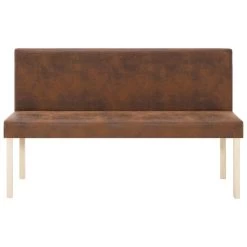 VidaXL Bankje 139,5 Cm Kunstsuède Bruin 9 VidaXL Bankje 139,5 Cm Kunstsuède Bruin -ZitMeester ComfortDesign 0aa4f90670bb49ea967df02a34f2ba49