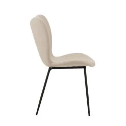 Eetkamerstoel Sia Bouclé Beige - Stof - Beige -ZitMeester ComfortDesign 0bfc6ce297cd4e05907b9fc61f2fcfa8