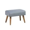 Beliani Hocker TAKOMA - Grijs Fluweel -ZitMeester ComfortDesign 1000001729