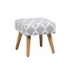 Beliani Hocker OSAGE - Grijs Katoen 2 Beliani Hocker OSAGE - Grijs Katoen -ZitMeester ComfortDesign 1000001733
