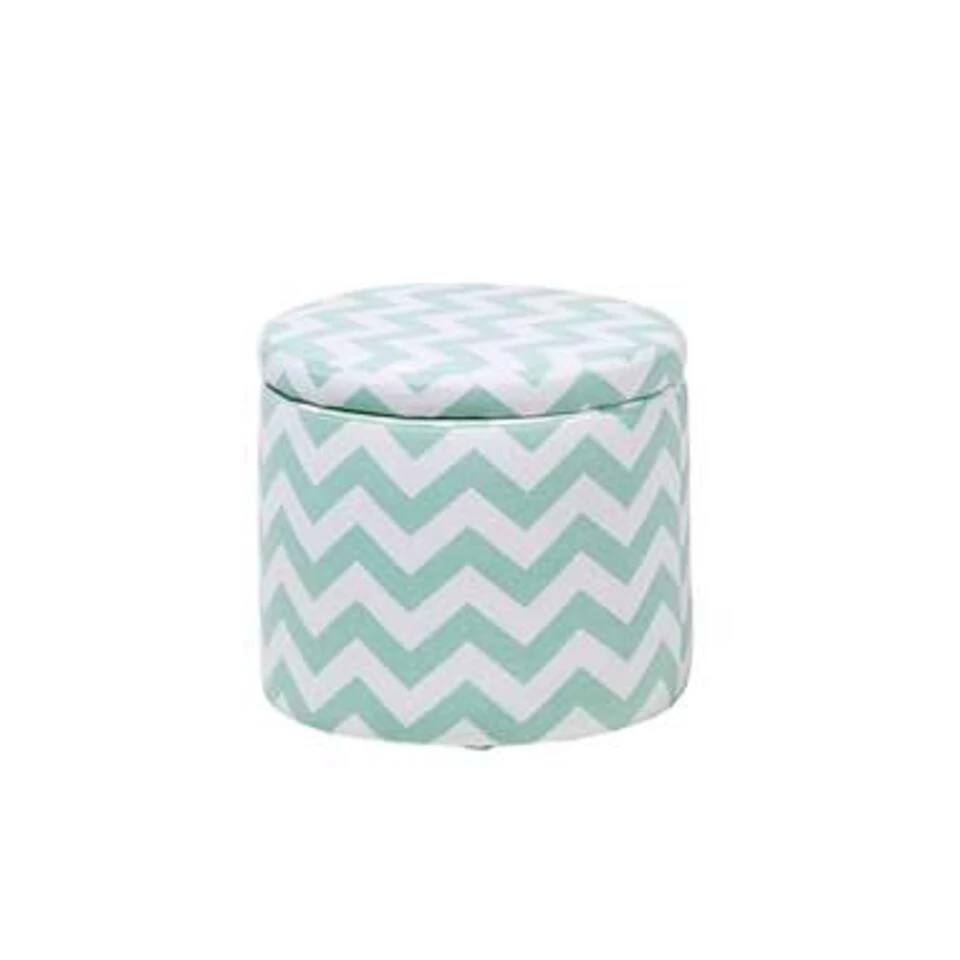 Beliani Poef TUNICA - Groen Katoen 3 Beliani Poef TUNICA - Groen Katoen