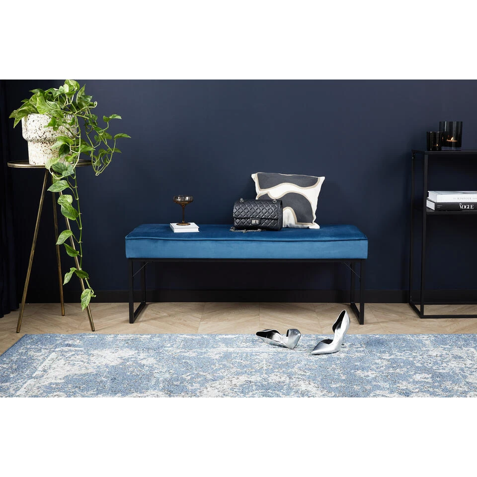 Lifa Living Londen Halbank - Blauw - 120 X 40 X 45 Cm 4 Lifa Living Londen Halbank - Blauw - 120 X 40 X 45 Cm - Image 2