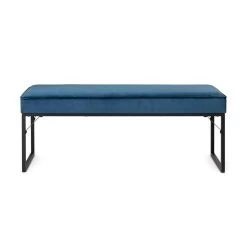 Lifa Living Londen Halbank - Blauw - 120 X 40 X 45 Cm 8 Lifa Living Londen Halbank - Blauw - 120 X 40 X 45 Cm -ZitMeester ComfortDesign 1000006740 0102