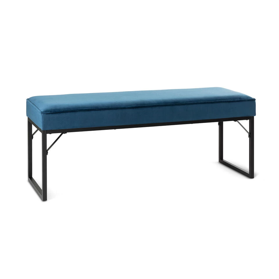 Lifa Living Londen Halbank - Blauw - 120 X 40 X 45 Cm 3 Lifa Living Londen Halbank - Blauw - 120 X 40 X 45 Cm