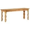 VidaXL Bankje 110x35x45 Cm Massief Gerecycled Hout -ZitMeester ComfortDesign 1000008865
