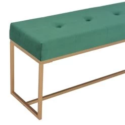 VidaXL Bankje 120 Cm Fluweel Groen 9 VidaXL Bankje 120 Cm Fluweel Groen -ZitMeester ComfortDesign 1000008878 0103