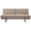 Beliani Slaapbank - YORK Beige Polyester -ZitMeester ComfortDesign 1000010498