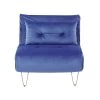 Beliani Eenpersoonsbank - VESTFOLD Blauw Fluweel 2 Beliani Eenpersoonsbank - VESTFOLD Blauw Fluweel -ZitMeester ComfortDesign 1000024477