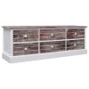 VidaXL Halbankje 115x30x40 Cm Hout Bruin -ZitMeester ComfortDesign 1000026811
