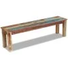 VidaXL Bank 160x35x46 Cm Massief Gerecycled Hout 1 VidaXL Bank 160x35x46 Cm Massief Gerecycled Hout -ZitMeester ComfortDesign 1000026841