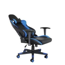Gamestoel Power - Zwart / Blauw -ZitMeester ComfortDesign 1000027298 0102