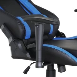 Gamestoel Power - Zwart / Blauw -ZitMeester ComfortDesign 1000027298 0103