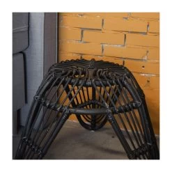 Giga Meubel Kruk Rotan Zwart - 55x55x40 7 Giga Meubel Kruk Rotan Zwart - 55x55x40 -ZitMeester ComfortDesign 1000027537 0101