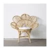 Giga Meubel Rotan Stoel - Zithoogte 43cm - 90x40x94cm - Leaf Chair Rotan -ZitMeester ComfortDesign 1000027546