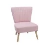 Beliani Fauteuil VAASA - Roze Polyester 2 Beliani Fauteuil VAASA - Roze Polyester -ZitMeester ComfortDesign 1000027779