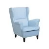 Beliani Oorfauteuil ABSON - Blauw Polyester -ZitMeester ComfortDesign 1000027783