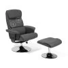 Beliani Massagestoel LEGEND - Grijs Kunstleer -ZitMeester ComfortDesign 1000027791