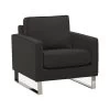 Beliani Fauteuil VIND - Grijs Polyester 1 Beliani Fauteuil VIND - Grijs Polyester -ZitMeester ComfortDesign 1000027795