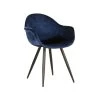 LABEL51 Eetkamerstoel Forli - Blauw - Fluweel 1 LABEL51 Eetkamerstoel Forli - Blauw - Fluweel -ZitMeester ComfortDesign 1000028351