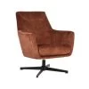 LABEL51 Fauteuil Toby - Rust - Velours 2 LABEL51 Fauteuil Toby - Rust - Velours -ZitMeester ComfortDesign 1000028403