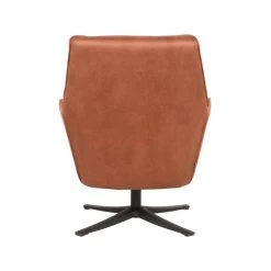 LABEL51 Fauteuil Tod - Cognac - Microfiber -ZitMeester ComfortDesign 1000028406 0103