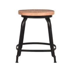 LABEL51 Kruk Delhi - Zwart - Mangohout