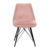 Giga Meubel Eetkamerstoel Velvet Roze - Set Van 2 - Zithoogte 48cm -ZitMeester ComfortDesign 1000030962