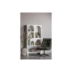 WOOOD Job Draaifauteuil - Teddy - Groen - 101x70x85 8 WOOOD Job Draaifauteuil - Teddy - Groen - 101x70x85 -ZitMeester ComfortDesign 1000031099 0102