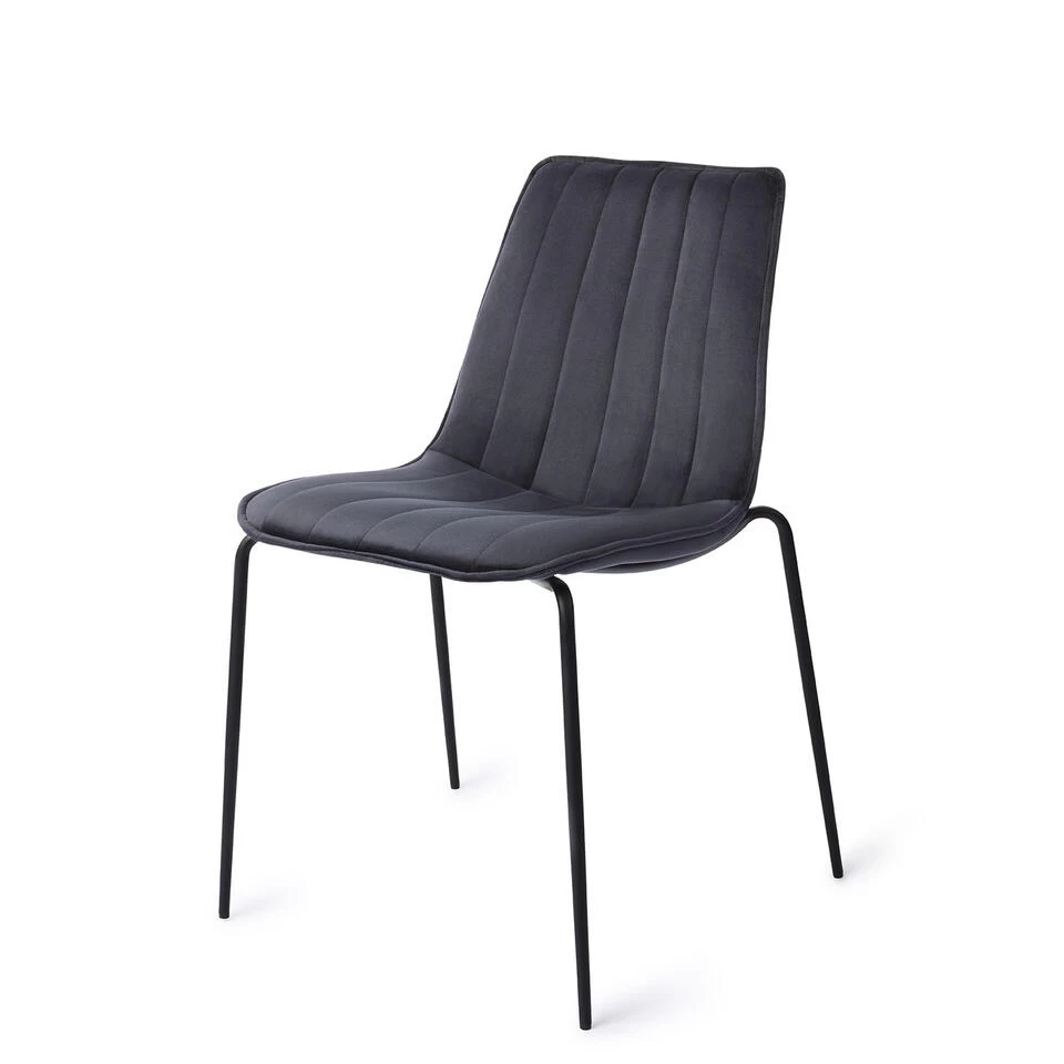 Urban Lifestyle Eetkamerstoel Morgan - Zwart 4 Urban Lifestyle Eetkamerstoel Morgan - Zwart - Image 2