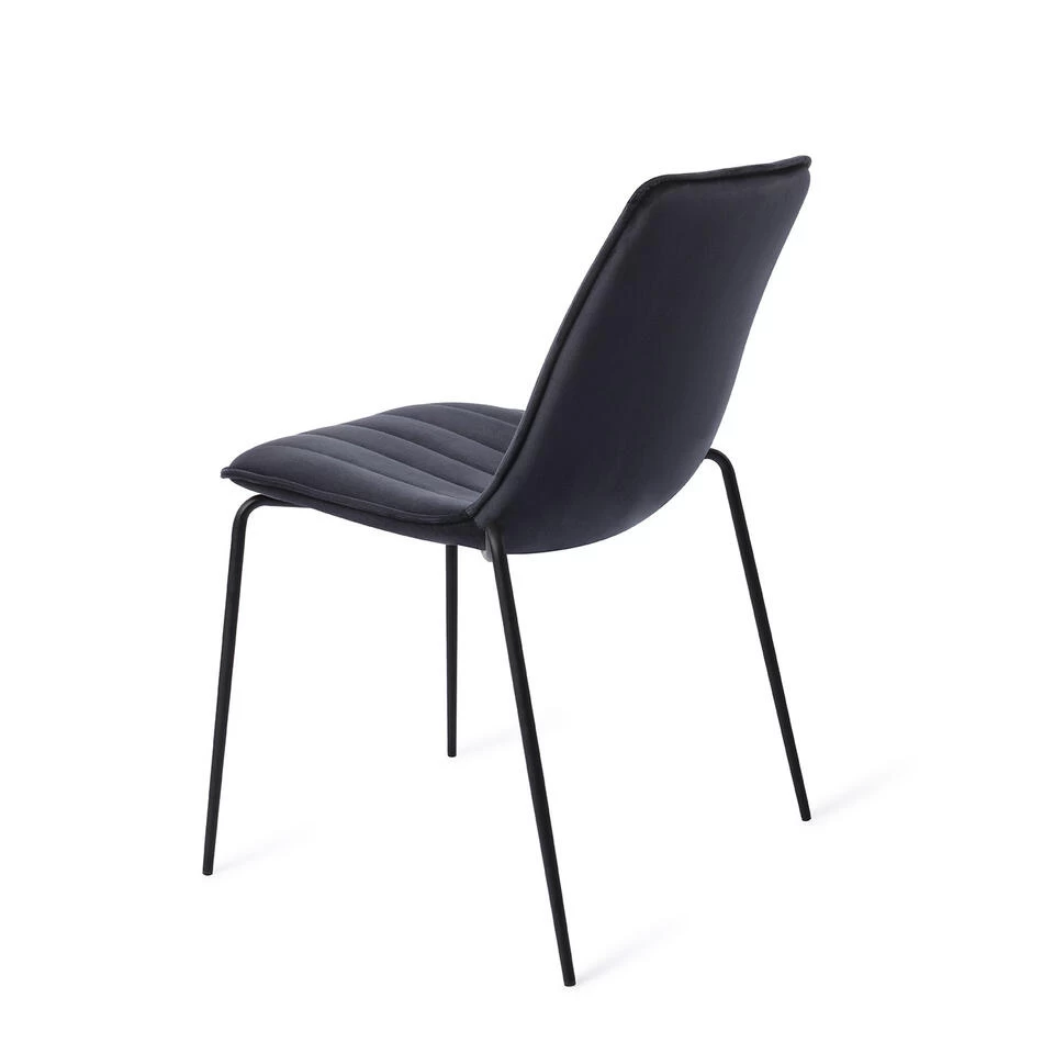 Urban Lifestyle Eetkamerstoel Morgan - Zwart 5 Urban Lifestyle Eetkamerstoel Morgan - Zwart - Image 3