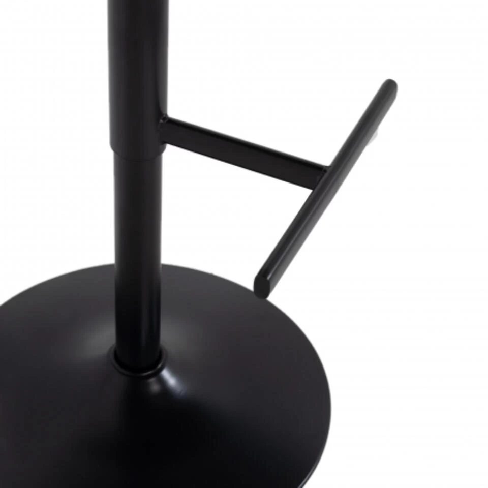 Giga Meubel Barstoel Velvet Champagne - Verstelbaar - Staal - Juul 6 Giga Meubel Barstoel Velvet Champagne - Verstelbaar - Staal - Juul - Image 4