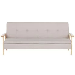 Beliani Slaapbank - TJORN Beige Polyester