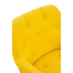 CLP Eetkamerstoel Langford Kunstleer - Geel 9 CLP Eetkamerstoel Langford Kunstleer - Geel -ZitMeester ComfortDesign 1000041579 0103