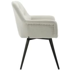 CLP Eetkamerstoel Langford Stof - Beige -ZitMeester ComfortDesign 1000041580 0102