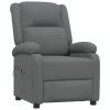 VidaXL Fauteuil Elektrisch Verstelbaar Stof Donkergrijs 71x90.5x96 Cm -ZitMeester ComfortDesign 1000041924