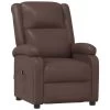 VidaXL Fauteuil Verstelbaar Elektrisch Kunstleer Bruin -ZitMeester ComfortDesign 1000041997