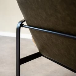 Industriële Fauteuil Mitch Groen - Kunstleder - Groen -ZitMeester ComfortDesign 1000042020 0103