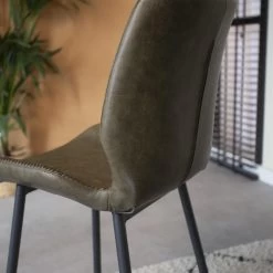 Industriële Barkruk Beau Groen - Zithoogte 67 Cm - Kunstleder - Groen 9 Industriële Barkruk Beau Groen - Zithoogte 67 Cm - Kunstleder - Groen -ZitMeester ComfortDesign 1000042379 0103