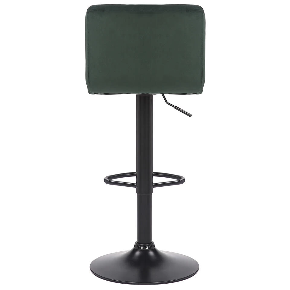 CLP Set Van 2 Barkrukken Feni Fluweel - Groen 6 CLP Set Van 2 Barkrukken Feni Fluweel - Groen - Image 4