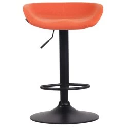 CLP Barkruk Anaheim Zwart Frame Vilt - Oranje 6 CLP Barkruk Anaheim Zwart Frame Vilt - Oranje -ZitMeester ComfortDesign 1000043327 0101