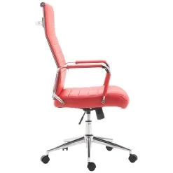 CLP Bureaustoel Columbus Kunstleder - Rood -ZitMeester ComfortDesign 1000043378 0102
