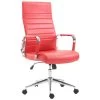 CLP Bureaustoel Columbus Kunstleder - Rood 1 CLP Bureaustoel Columbus Kunstleder - Rood -ZitMeester ComfortDesign 1000043378