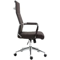 CLP Bureaustoel Columbus Leder - Bruin 8 CLP Bureaustoel Columbus Leder - Bruin -ZitMeester ComfortDesign 1000043383 0102