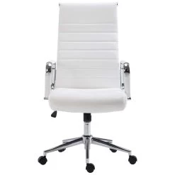 CLP Bureaustoel Columbus Kunstleder - Wit -ZitMeester ComfortDesign 1000043385 0101