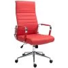 CLP Bureaustoel Columbus Leder - Rood 1 CLP Bureaustoel Columbus Leder - Rood -ZitMeester ComfortDesign 1000043394