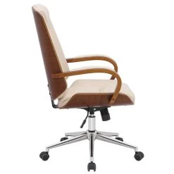 CLP Bureaustoel Yankton - Crème 8 CLP Bureaustoel Yankton - Crème -ZitMeester ComfortDesign 1000043395 0102