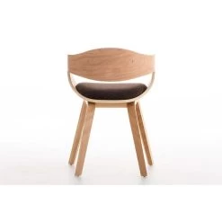 CLP Eetkamerstoel Kingston Natura Frame Stof - Bruin 9 CLP Eetkamerstoel Kingston Natura Frame Stof - Bruin -ZitMeester ComfortDesign 1000043417 0103